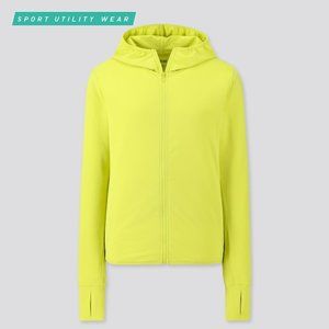 WOMEN AIRISM UV PROTECTION MESH LONG-SLEEVE FULL-Z